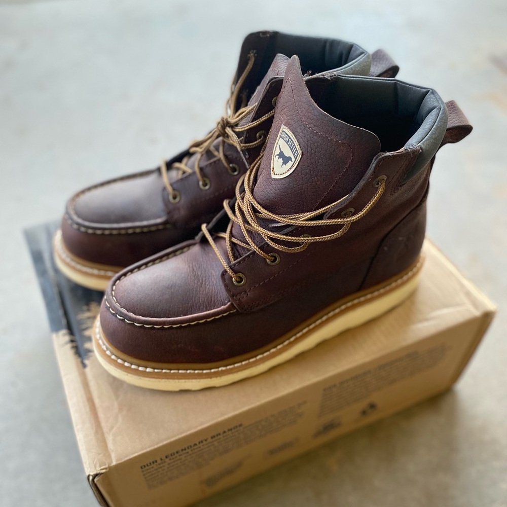 Red wing Irish setter boots 9